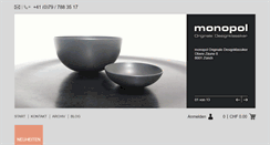 Desktop Screenshot of monopoldesign.ch